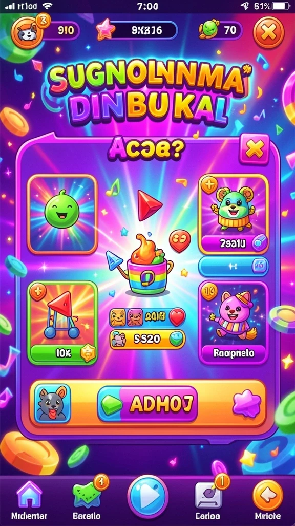 adam77 - Level yang menantang dan penuh aksi.