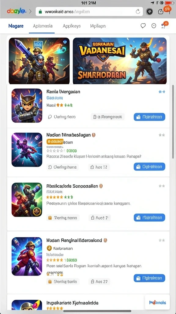 at866 - Tampilan grafis yang menakjubkan dari dunia permainan.
