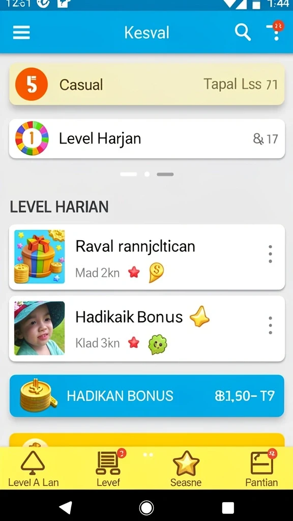 kedai168 - Tangkapan layar menunjukkan menu permainan yang lengkap.